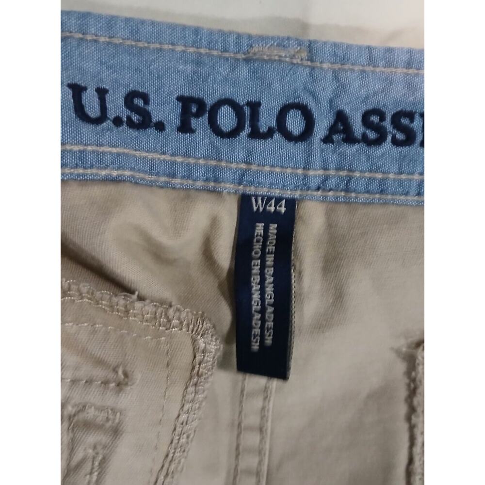 U.S. Polo Assn. 44 Khaki 100% Cotton NWT - Picture 10 of 12